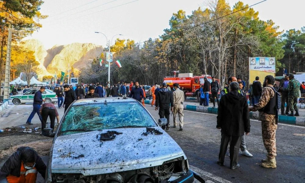 Κερμάν: Συγκλονιστικό βίντεο δείχνει τη στιγμή της 2ης έκρηξης